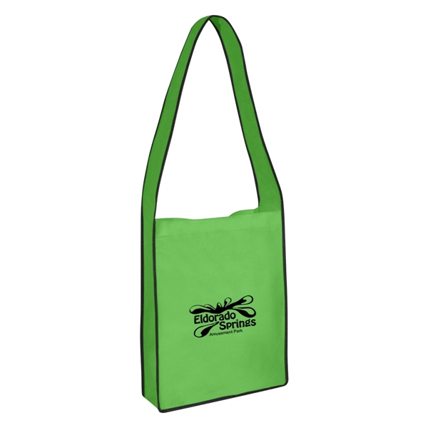 Non-Woven Messenger Tote with Hook & Loop Closure.  Made of... from ASI 61125 Hit Promotional Products / Hit®