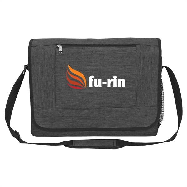High Line Messenger Bag.  Made Of 600 Denier Polycanvas Material.... from ASI 61125 Hit Promotional Products / Hit®
