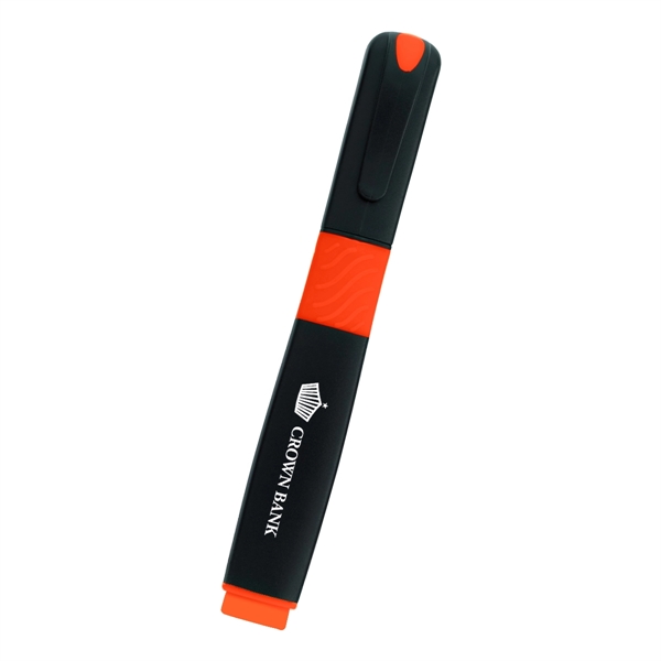 Highlighter with fade resistant ink and chisel tip.... from ASI 61125 Hit Promotional Products / Hit®