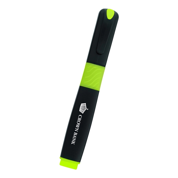 Highlighter with fade resistant ink and chisel tip.... from ASI 61125 Hit Promotional Products / Hit®