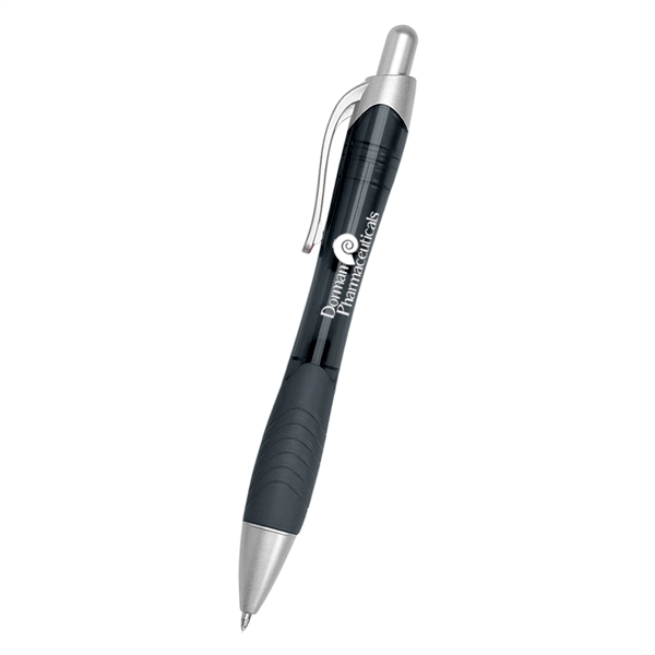 Gel pen with contoured rubberized grip for writing comfort and control.... from ASI 61125 Hit Promotional Products / Hit®
