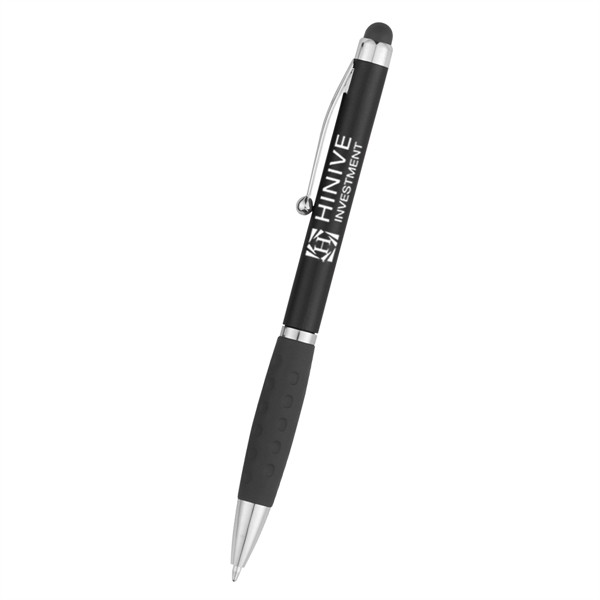 Provence Pen With Stylus has a rubber grip for writing comfort... from ASI 61125 Hit Promotional Products / Hit®