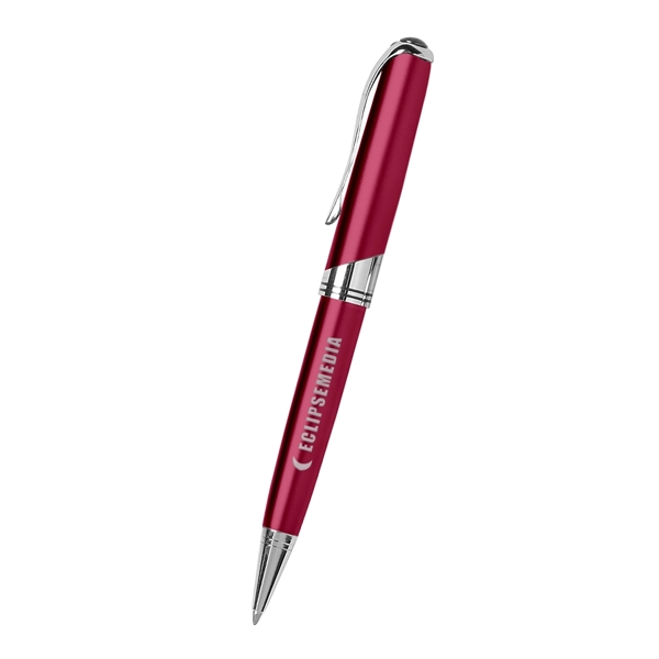 Metal twist pen with chrome trim... from ASI 61125 Hit Promotional Products / Hit®