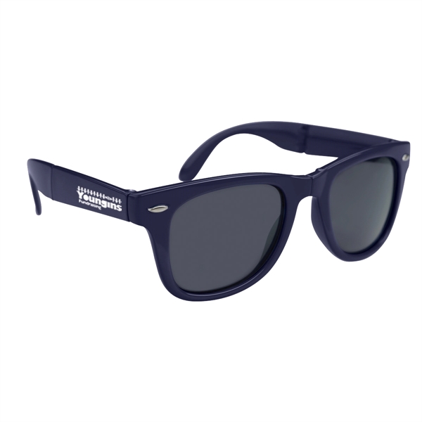 Folding sunglasses made of polycarbonate material.... from ASI 61125 Hit Promotional Products / Hit®