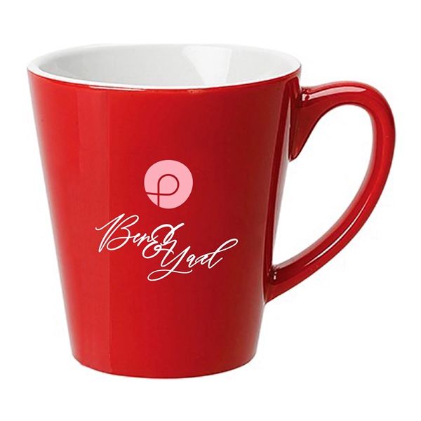 12 ounce hard-coated ceramic latte mug in assorted colors.... from ASI 39820 Opusline (Benmex) / Opus Line
