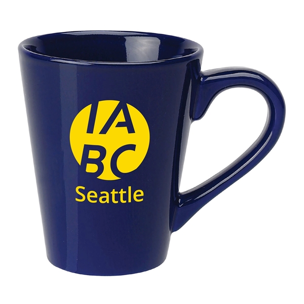 14 ounce hard-coated ceramic cafe-style mug,... from ASI 39820 Opusline (Benmex) / Opus Line