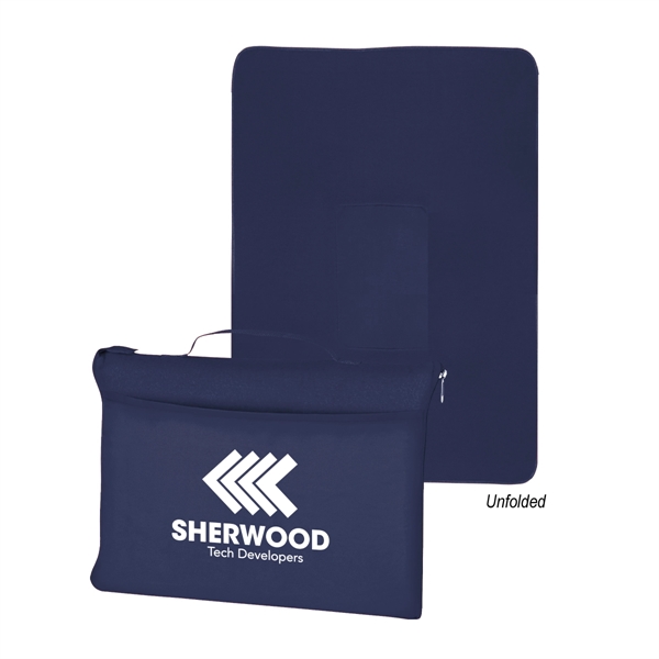 Large 51" x 63" polyester fleece blanket.... from ASI 61125 Hit Promotional Products / Hit®