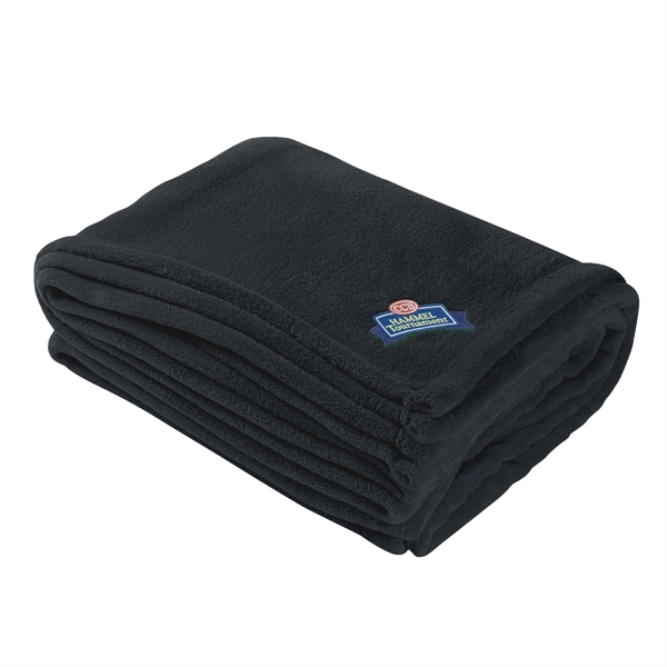 Chenille 100% plush polyester blanket, large 62" x 48".... from ASI 61125 Hit Promotional Products / Hit®