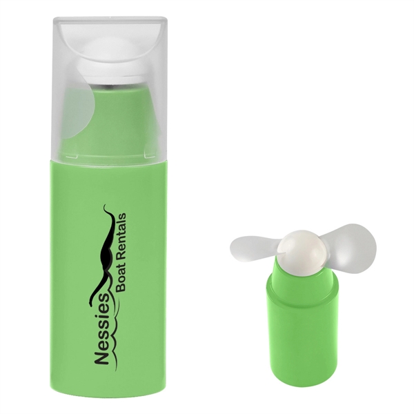 Mini fan with removable cap.... from ASI 61125 Hit Promotional Products / Hit®