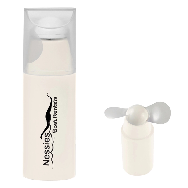 Mini fan with removable cap.... from ASI 61125 Hit Promotional Products / Hit®