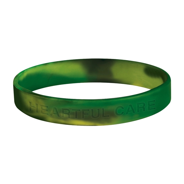 Single color laser engraved bracelet.... from ASI 61125 Hit Promotional Products / Hit®