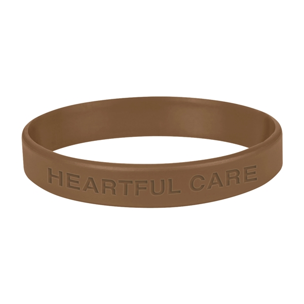 Single color laser engraved bracelet.... from ASI 61125 Hit Promotional Products / Hit®
