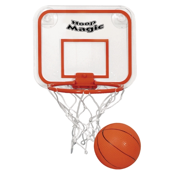 Miniature basketball and hoop set.... from ASI 61125 Hit Promotional Products / Hit®