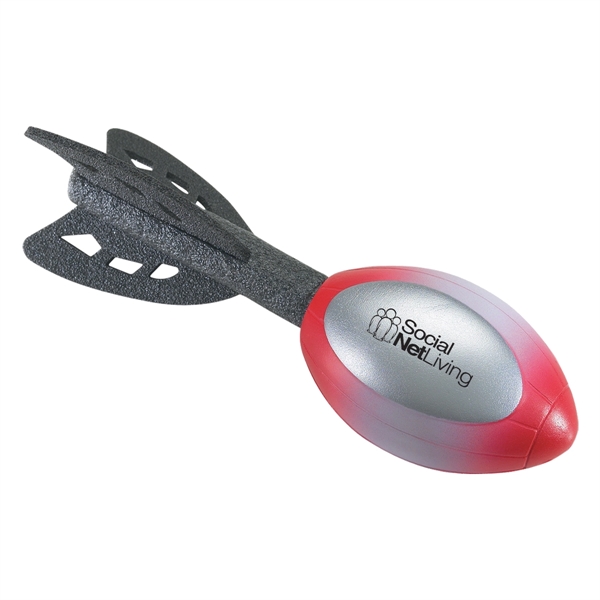 Football-like dart rocket toy.... from ASI 61125 Hit Promotional Products / Hit®