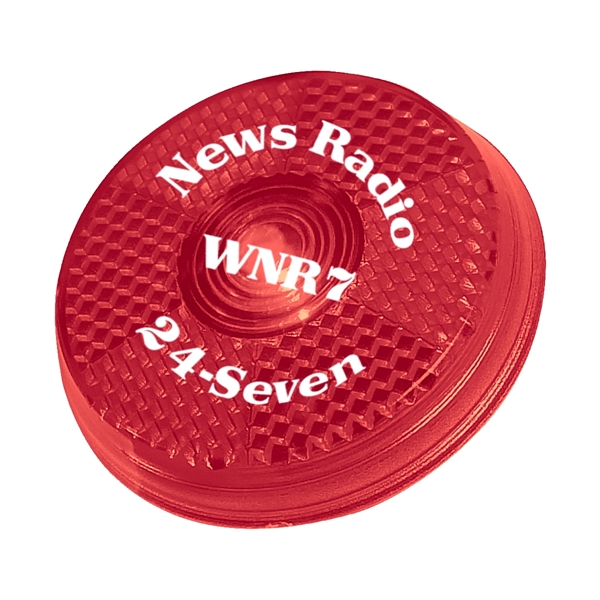 Round blinking light with back clip.... from ASI 61125 Hit Promotional Products / Hit®