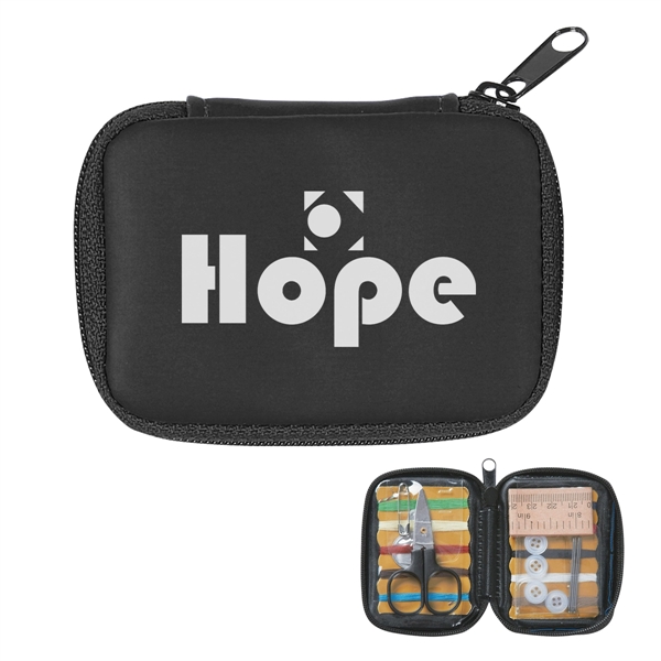 Deluxe sewing kit with zipper closure.... from ASI 61125 Hit Promotional Products / Hit®
