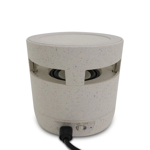 Eco-Friendly wireless speaker that connects to mobile device... from ASI 63776 KTI Networks Inc / KTI Promo