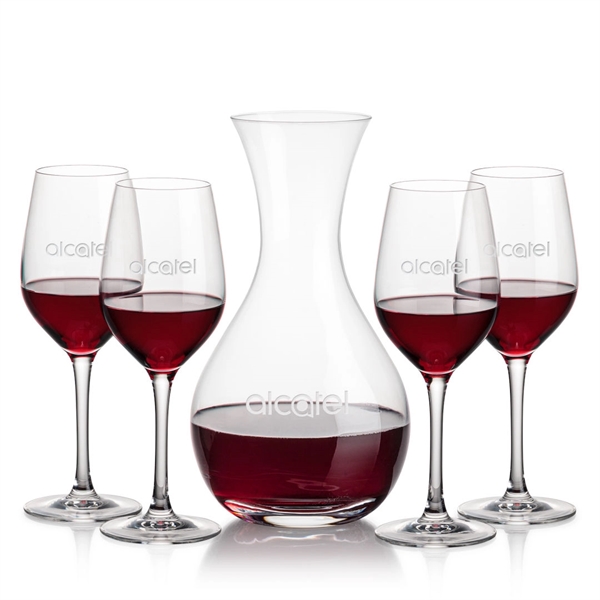 The Lead-Free Crystalline Adelita Carafe features a classic decanting shape and... from ASI 84592 St Regis Group