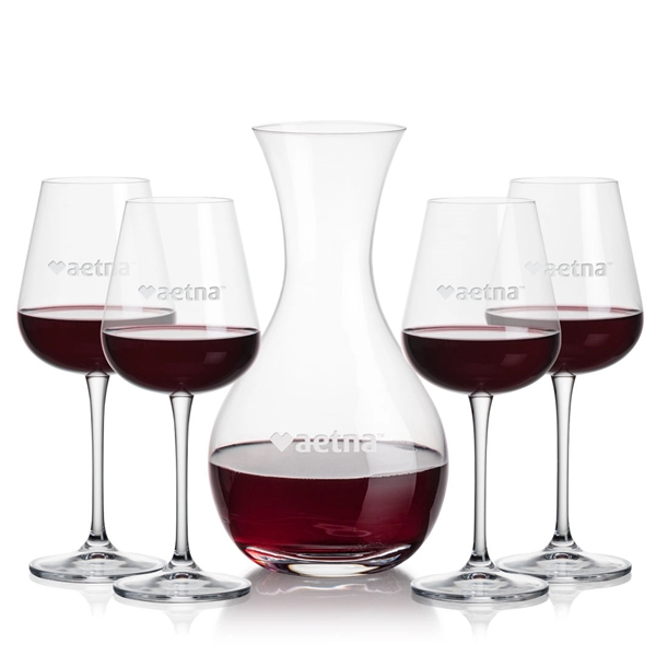 The Lead-Free Crystalline Adelita Carafe features a classic decanting shape and... from ASI 84592 St Regis Group