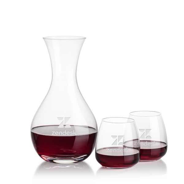 The Lead-Free Crystalline Adelita Carafe features a classic decanting shape and... from ASI 84592 St Regis Group