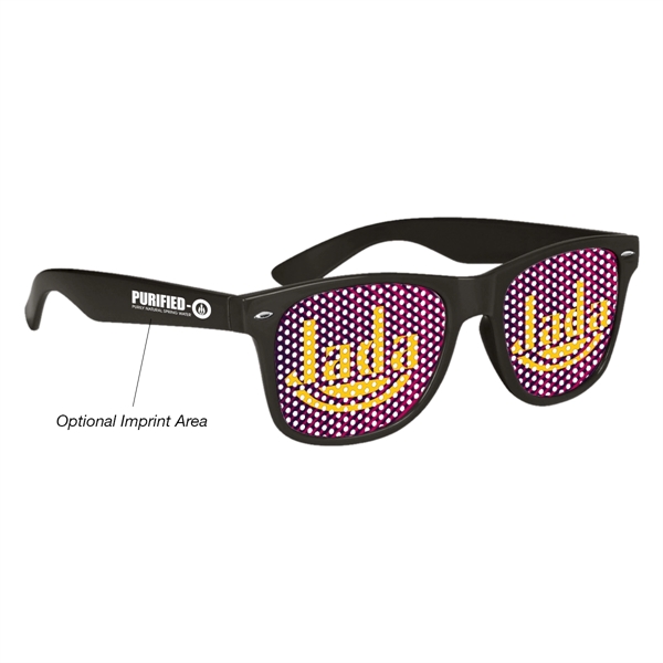 Retro Specs with throwback pinhole lens stickers.... from ASI 61125 Hit Promotional Products / Hit®