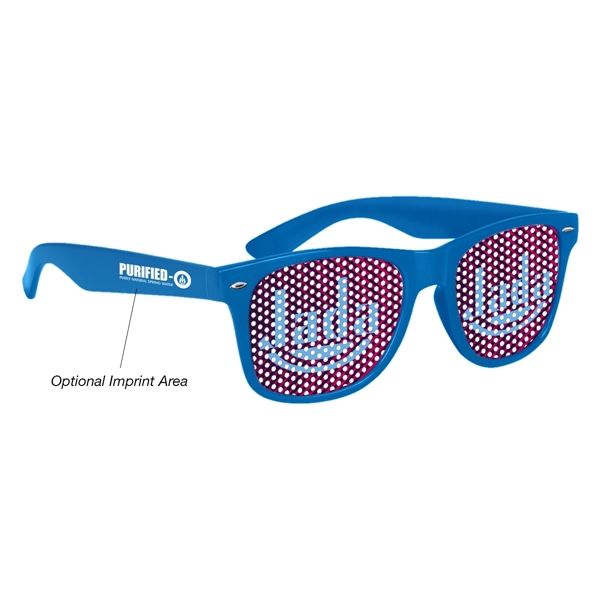 Retro Specs with throwback pinhole lens stickers.... from ASI 61125 Hit Promotional Products / Hit®