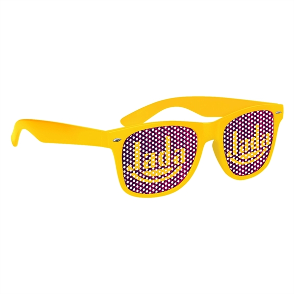 Retro Specs with throwback pinhole lens stickers.... from ASI 61125 Hit Promotional Products / Hit®