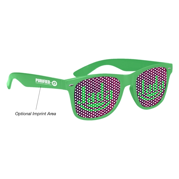 Retro Specs with throwback pinhole lens stickers.... from ASI 61125 Hit Promotional Products / Hit®