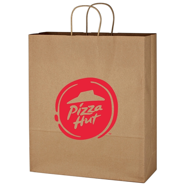16" x 19" shopping bag made from Kraft paper.... from ASI 61125 Hit Promotional Products / Hit®