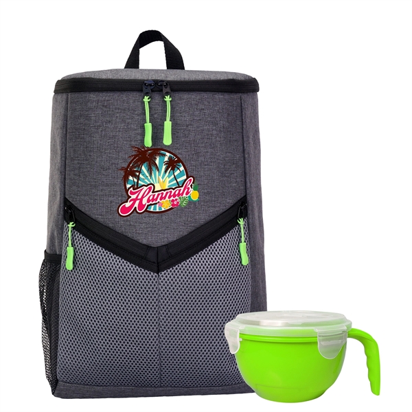 Victory Noodle Backpack Cooler Set... from ASI 30208 A P Specialties / AP Specialties