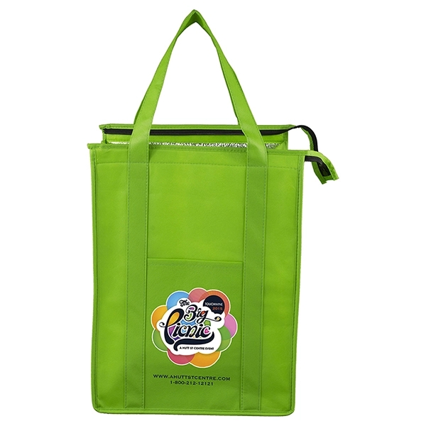 12" x 16" x 10" 80GSM non-woven polypropylene insulated tote with... from ASI 62660 Innovation Line