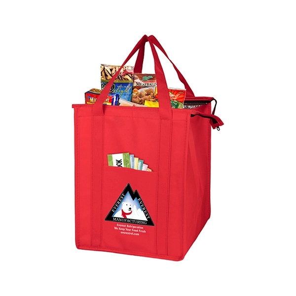 12" x 16" x 10" 80GSM non-woven polypropylene insulated tote with... from ASI 62660 Innovation Line