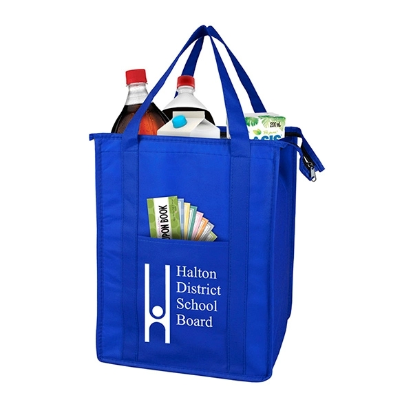 12" x 16" x 10" 80GSM non-woven polypropylene insulated tote with... from ASI 62660 Innovation Line