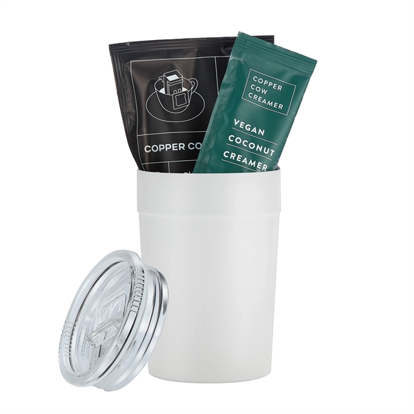 Milano gift set with 12 ounce travel tumbler with lid, vegan... from ASI 57800 Gordon Sinclair / Gordon Sinclair®