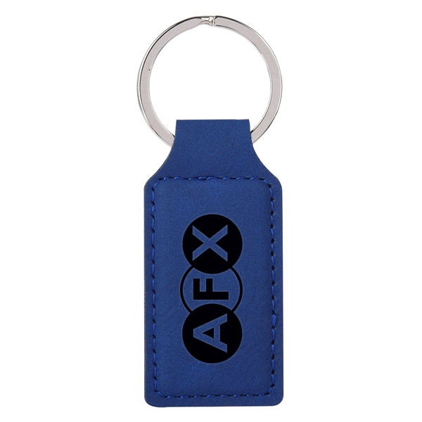 Belvedere stitched key tag with a split ring attachment and several... from ASI 61125 Hit Promotional Products / Hit®