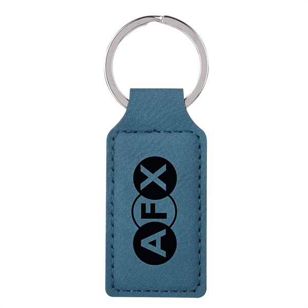 Belvedere stitched key tag with a split ring attachment and several... from ASI 61125 Hit Promotional Products / Hit®