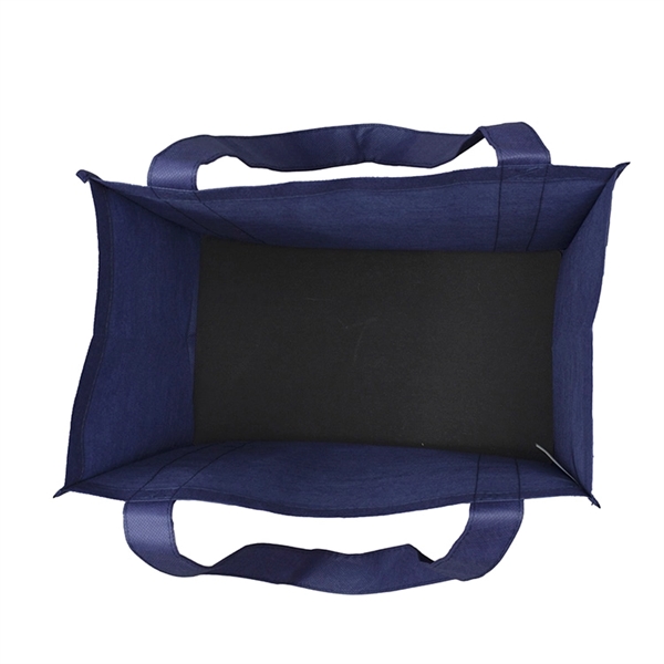 Non-woven polypropylene grocery tote bag with 20" handles, 8" gusset and... from ASI 62660 Innovation Line