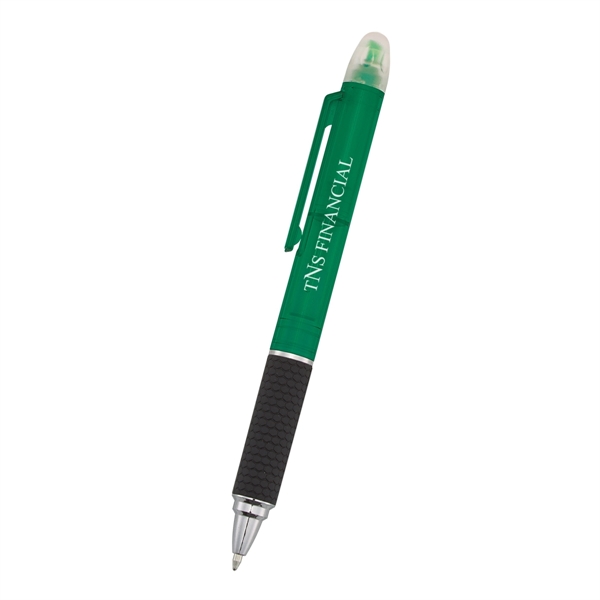 Sayre twist-action pen with black ink, an extra-wide pocket clip, and... from ASI 61125 Hit Promotional Products / Hit®