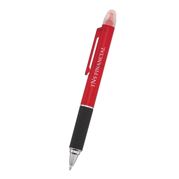 Sayre twist-action pen with black ink, an extra-wide pocket clip, and... from ASI 61125 Hit Promotional Products / Hit®