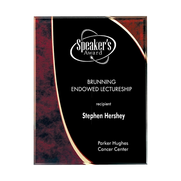 6" x 8" plaque that's made of lucite acrylic and offered... from ASI 61125 Hit Promotional Products / Hit®