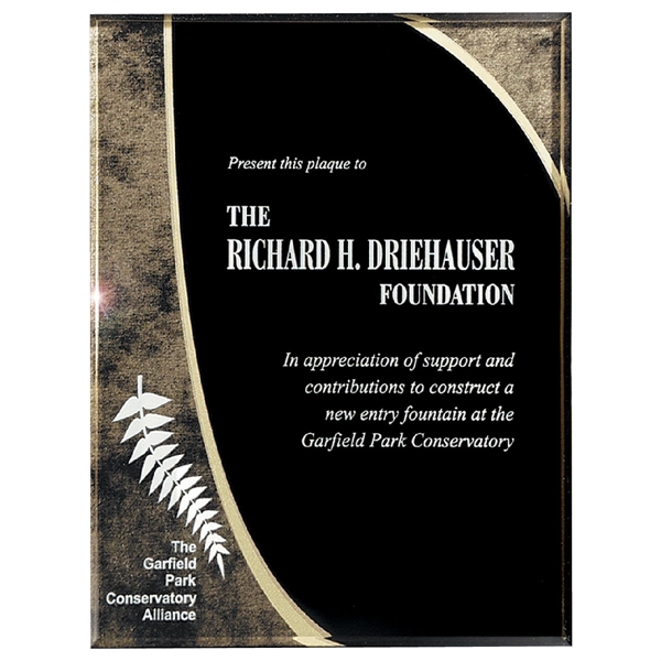 8" x 10" plaque that's made of lucite acrylic and offered... from ASI 61125 Hit Promotional Products / Hit®