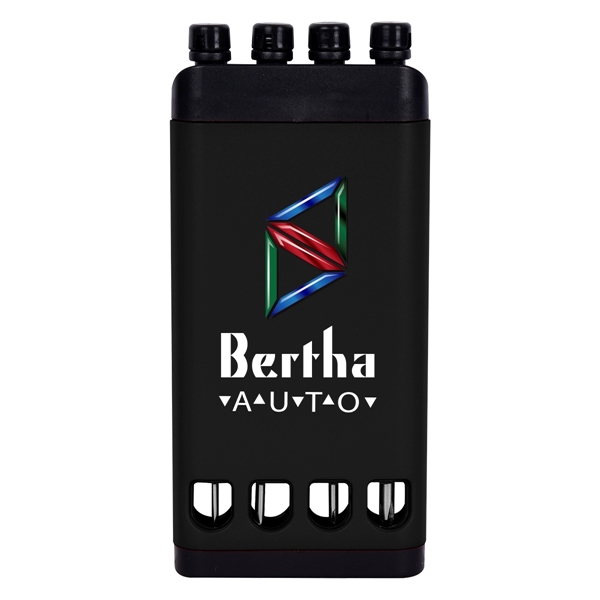 2" x 4" screwdriver set with two flat head and two... from ASI 61125 Hit Promotional Products / Hit®