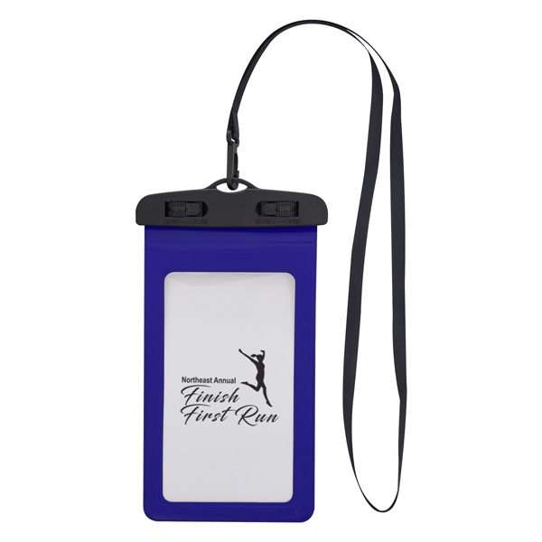 Celly water-resistant pouch for protecting your phone while giving you the... from ASI 61125 Hit Promotional Products / Hit®