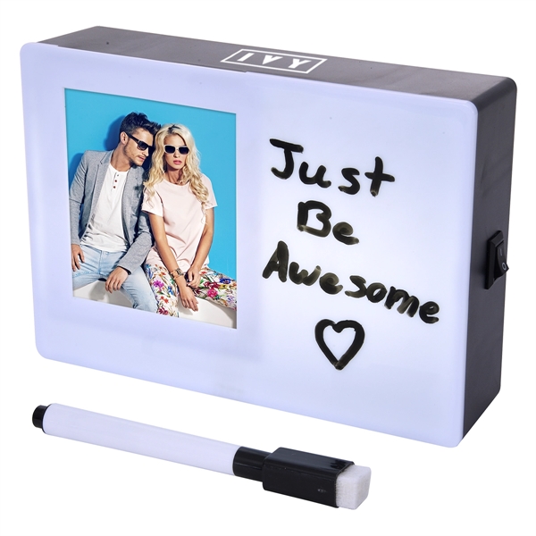 Light-up cinema board with a photo window for decorating an area... from ASI 61125 Hit Promotional Products / Hit®