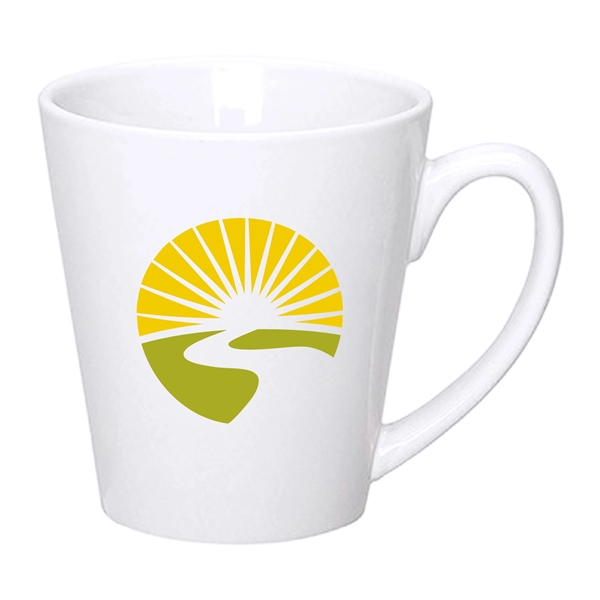 12 ounce hard-coated ceramic latte mug in assorted colors.... from ASI 39820 Opusline (Benmex) / Opus Line