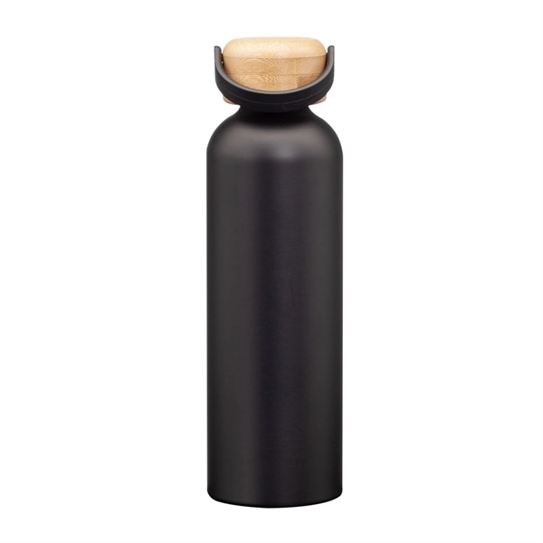 Greenstone Bottle w/Bamboo Twist Lid - 24oz... from ASI 84592 St Regis Group