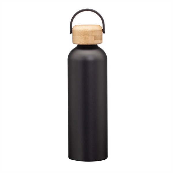 Greenstone Bottle w/Bamboo Twist Lid - 24oz... from ASI 84592 St Regis Group