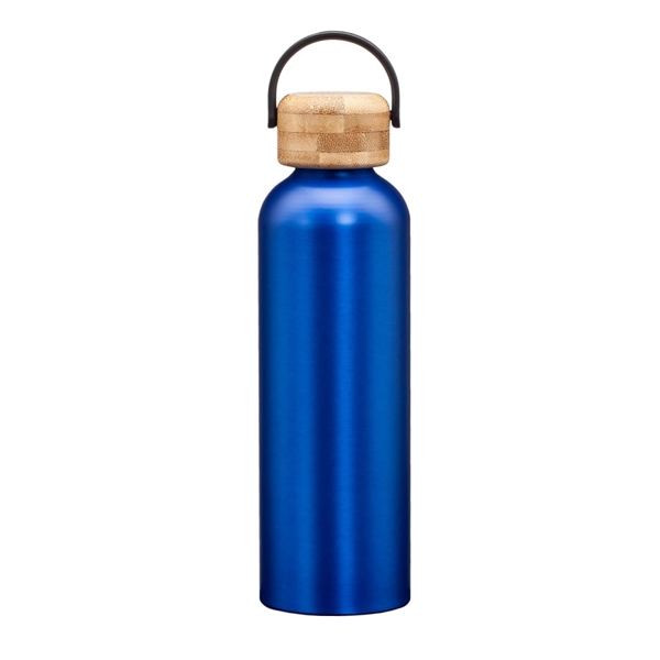 Greenstone Bottle w/Bamboo Twist Lid - 24oz... from ASI 84592 St Regis Group