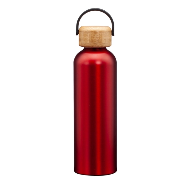 Greenstone Bottle w/Bamboo Twist Lid - 24oz... from ASI 84592 St Regis Group