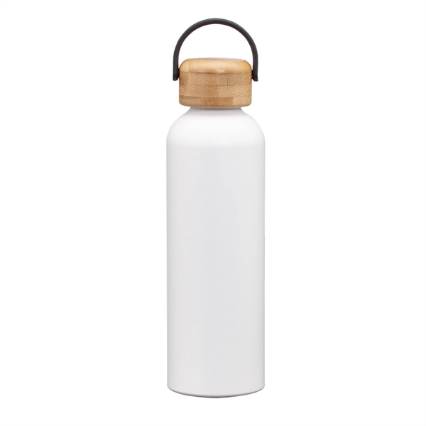 Greenstone Bottle w/Bamboo Twist Lid - 24oz... from ASI 84592 St Regis Group